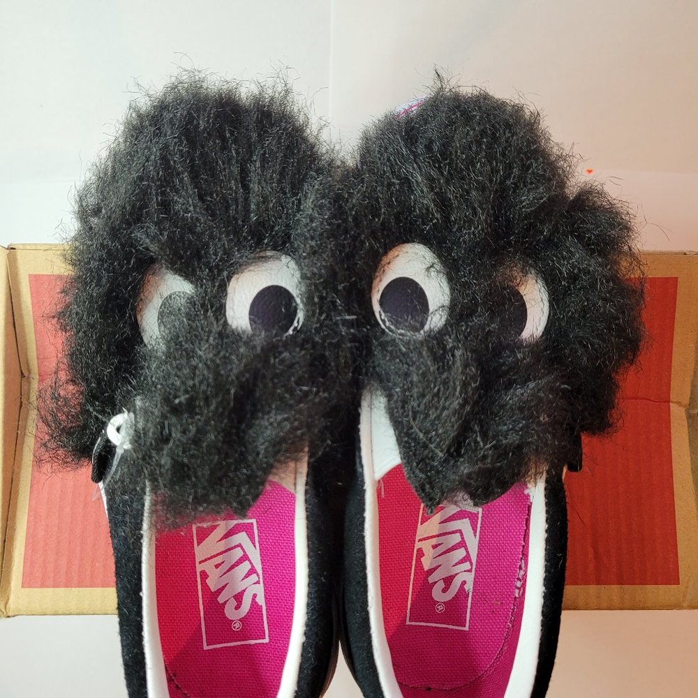 VANS slip on party fur kids size
